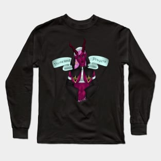 Thots and Prayers (Red) Long Sleeve T-Shirt